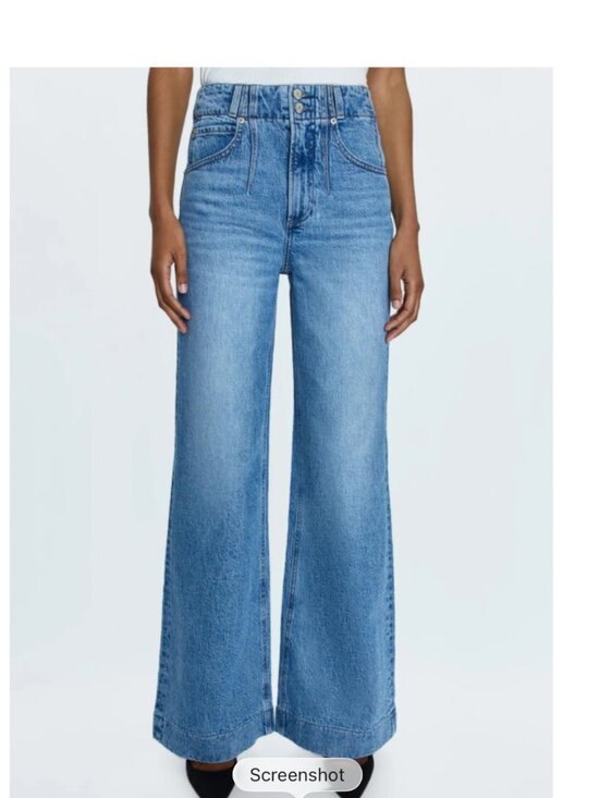 pistola Denim - PISTOLA Lana High Rise Ultra Wide Leg Jeans Size 24